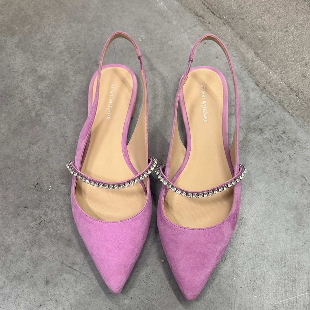 Stewart Weitzman lavender Slingback Women's Shoes